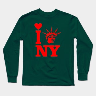 i love new york Statue of Liberty Long Sleeve T-Shirt